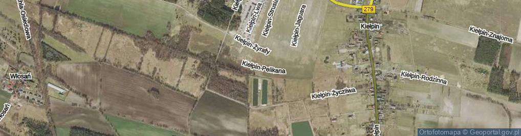 Zdjęcie satelitarne Kiełpin-Pelikana ul.